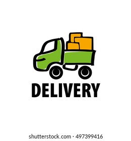 vector logo trucking
