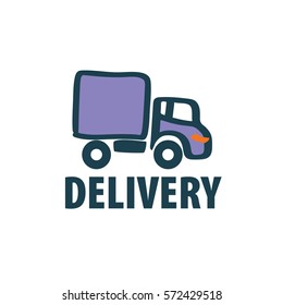 vector logo trucking
