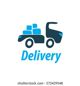 vector logo trucking
