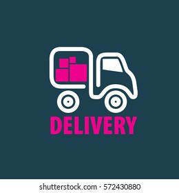 vector logo trucking