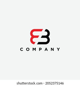 Vector Logo in two color variations. Beautiful Logotype design for luxury company branding