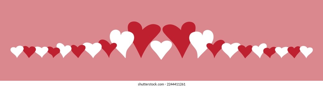 Vector logo two hearts, Couple in love forever together.
Couple hearts love forever together. Romantic symbols. Valentine day symbol. Vector illustration. Love couple icon. 