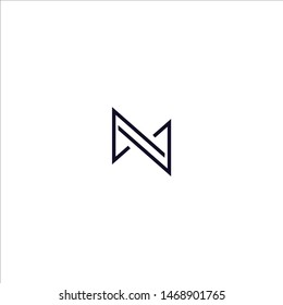 Vector Logo Type Letter N Creative
