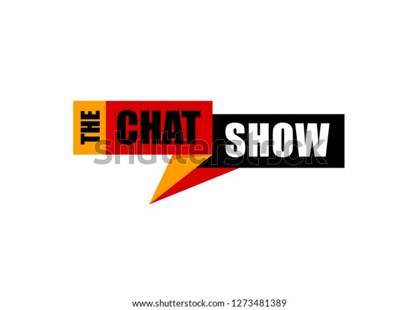 Vector Logo Unit Chat Show Tv Stock Vector Royalty Free