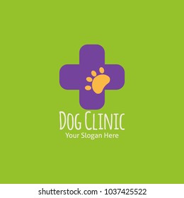 vector logo for veterinary clinic.logo for a pet shop