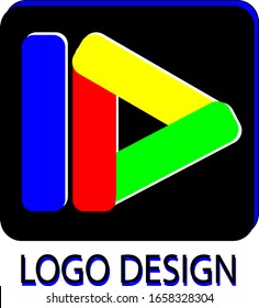 VECTOR LOGO VIDEO PLAY PAUSE