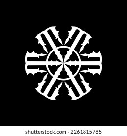 logotipo vintage monograma T