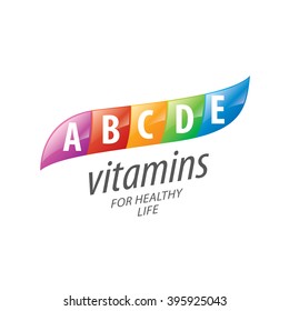 vector logo vitamins