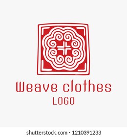 Vector logo for Weave clothes