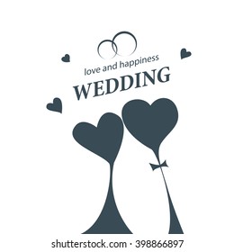 vector logo wedding
