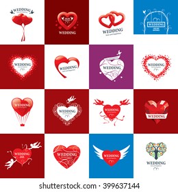 vector logo wedding