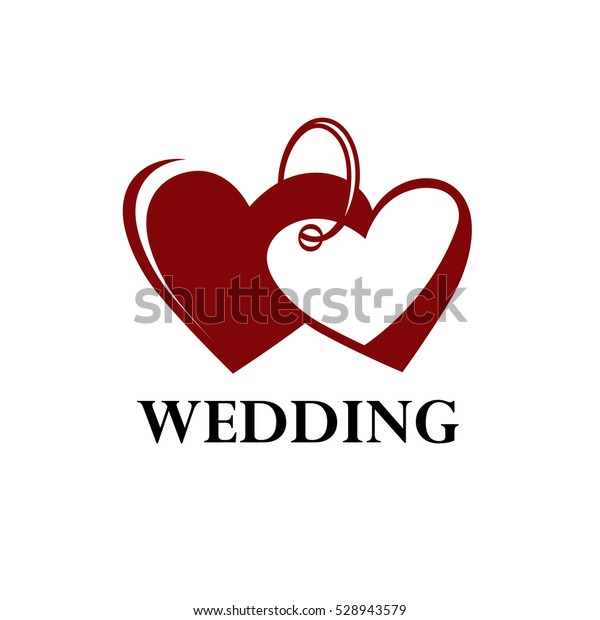 Vector Logo Wedding เวกเตอร์สต็อก (ปลอดค่าลิขสิทธิ์) 528943579