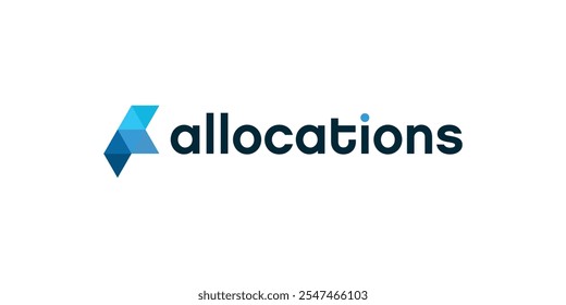 Logotipo del Vector que representa la letra A 
