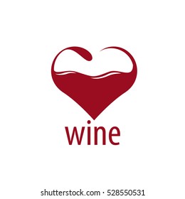 Vector logo wine