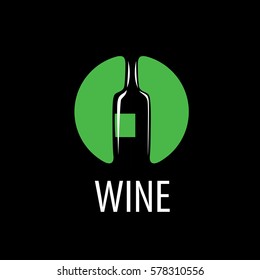 vector logo wine
