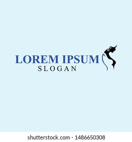 Vector Logo Woman Salons Shops Abstract Stock Vector 