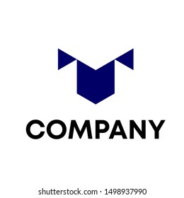 vector logo word sign M
