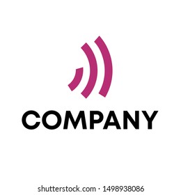 vector logo word sign M