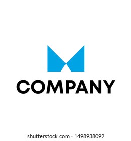 vector logo word sign M