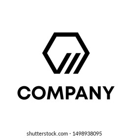 vector logo word sign M
