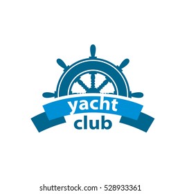 vector logo yacht