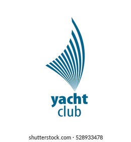 vector logo yacht