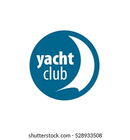 vector logo yacht