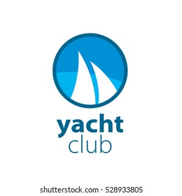 vector logo yacht