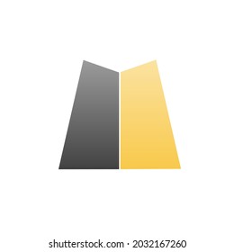 Vector logo for your company or brand logo, flat and simple design.