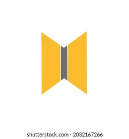 Vector logo for your company or brand logo, flat and simple design.