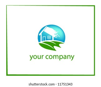 Vector Of Logo For Your Company | House Or Real Estate Or Agent Company