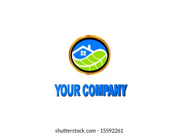vector of logo for your real estate company