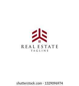 Vector logos to build real estate