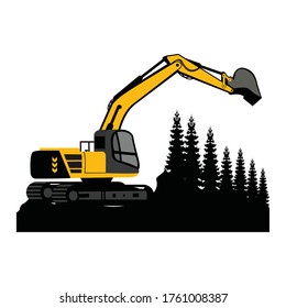 vector logos of excavation and dredging contractors