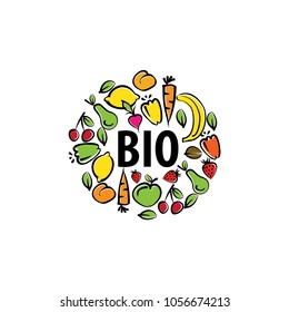 vector logos healthy eating