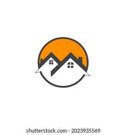 vector logos for home, apartment, property and company businesses