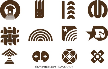 Vector, logos, monochromatics, brand, graphic, comercial