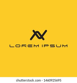 Vector logos that describe the letter W in a modern and elegant style
