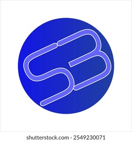 Vector logos using letters are suitable for use as company symbols