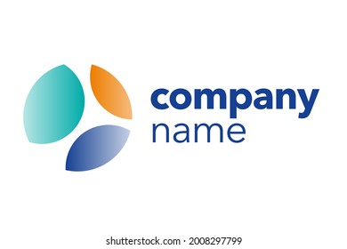 Plantilla de marketing de marca de logotipo de vectores