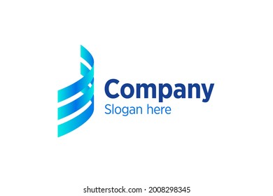 Plantilla de marketing de marca de logotipo de vectores