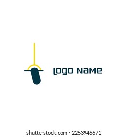 Conceptos de logotipo vectorial símbolo de sonido, plantilla de logotipo de grabadora de voz, etiqueta de música, señal de pista de audio.