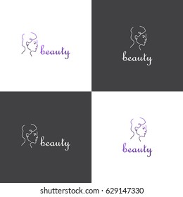 Vector logotype eps 10 about beauty industry or spa salon