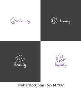 Vector logotype eps 10 about beauty industry or spa salon