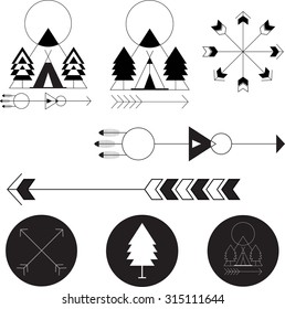 Vector logotype and icon illustration