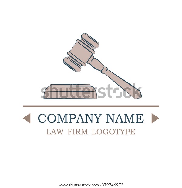 Vector Logotype Law Firm Attorney Lawyer Stock Vector (Royalty Free ...