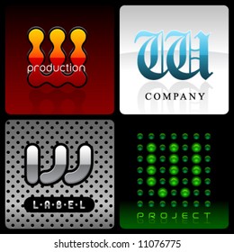 vector logotype W