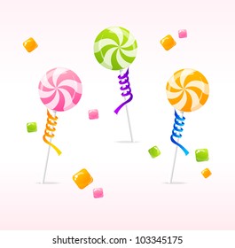 Vector lolipops