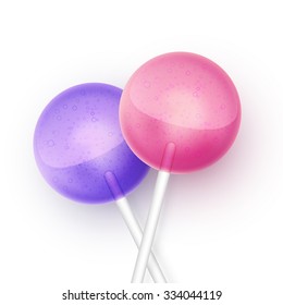 vector lollipop background
