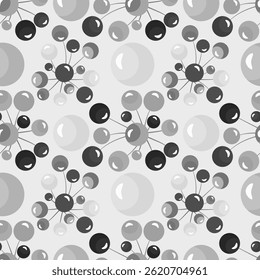 Vector - lollipop balloons seamless pattern, colored illustration.